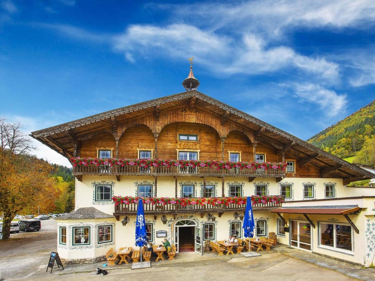 Alpenlodge, Ferienwohnung 4 티어제 외부 사진